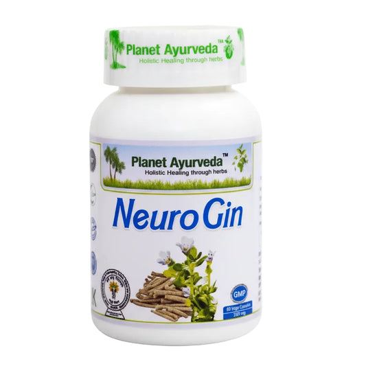 NeuroGin Organic kapsulas 60 gab. - Dabīgais nervu toniks