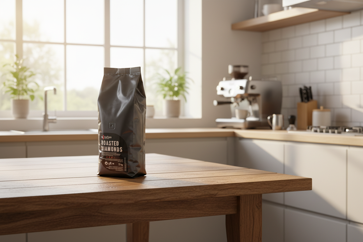 Kafijas pupiņas "Roasted Diamonds" 1kg
