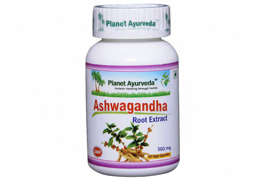 Ashwagandha Organic kapsulas 60 gab. - stress, nervozitāte, izsīkums, afrodiziaks